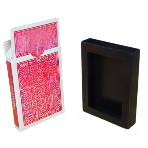 MilesMagic Magician's Vanishing Deck Disappearing Appearing Gimmick Cards Case Easy to Learn Mentalism and Baffling Illusion Close Up Magic Trick (Red Back) - Image 5