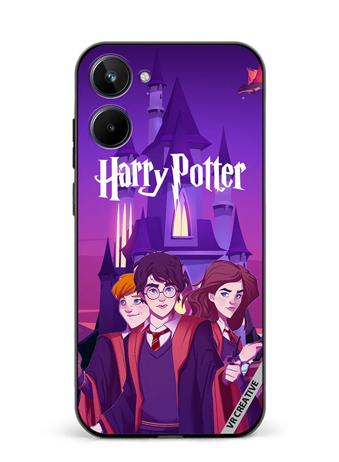 VR CREATIVE Protective Case Cover For Realme 10 Harry Potter Design Multicolour - Image 1