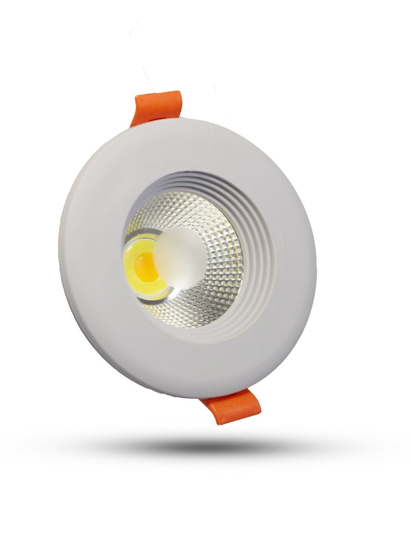 Spotlight 7cm 7W LED three colors 10pcs COB kit  - Image 2