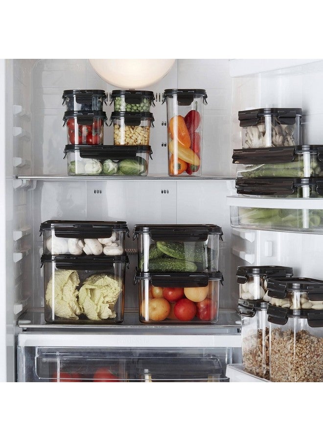 Golden Bird Golden bird Air Tight Container Set, Home Kitchen Items,Storage Containers Kitchen Storage,Fridge Storage Boxes (1400 ML TALL- 6) - Image 5