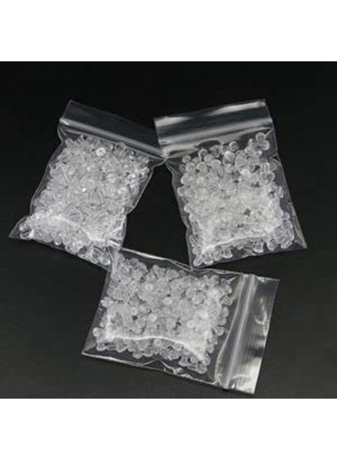 Chunney 500 Pieces Clear Earring Backs Safety Rubber Bullet Earring Clutch Hypoallergenic - Image 5