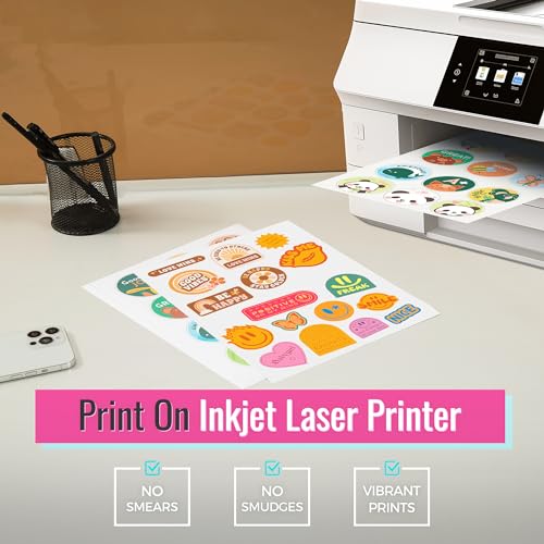 LuckyGuard Shipping Address Labels 8.5x5.5 Inch 1000 Sticker Labels 2 Pack White Shipping Labels for Laser/Inkjet Printers (500 Sheets, Total 1000 Labels) - Image 5