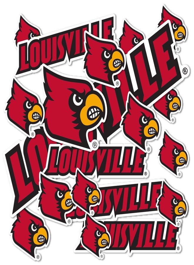 Desert Cactus University of Louisville Sticker Cardinals U of L Cards Vinyl Decals Laptop Water Bottle Car Scrapbook T1 (Type 1-1) - Image 1