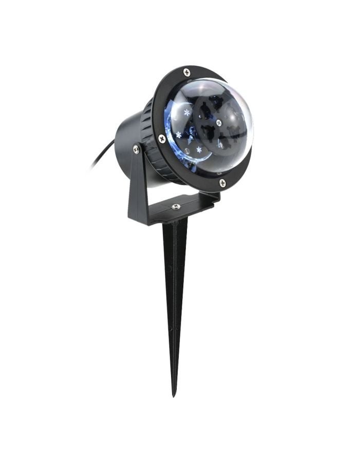 NIBEMINENT LED Snowflake Film Projector Light White - Image 4