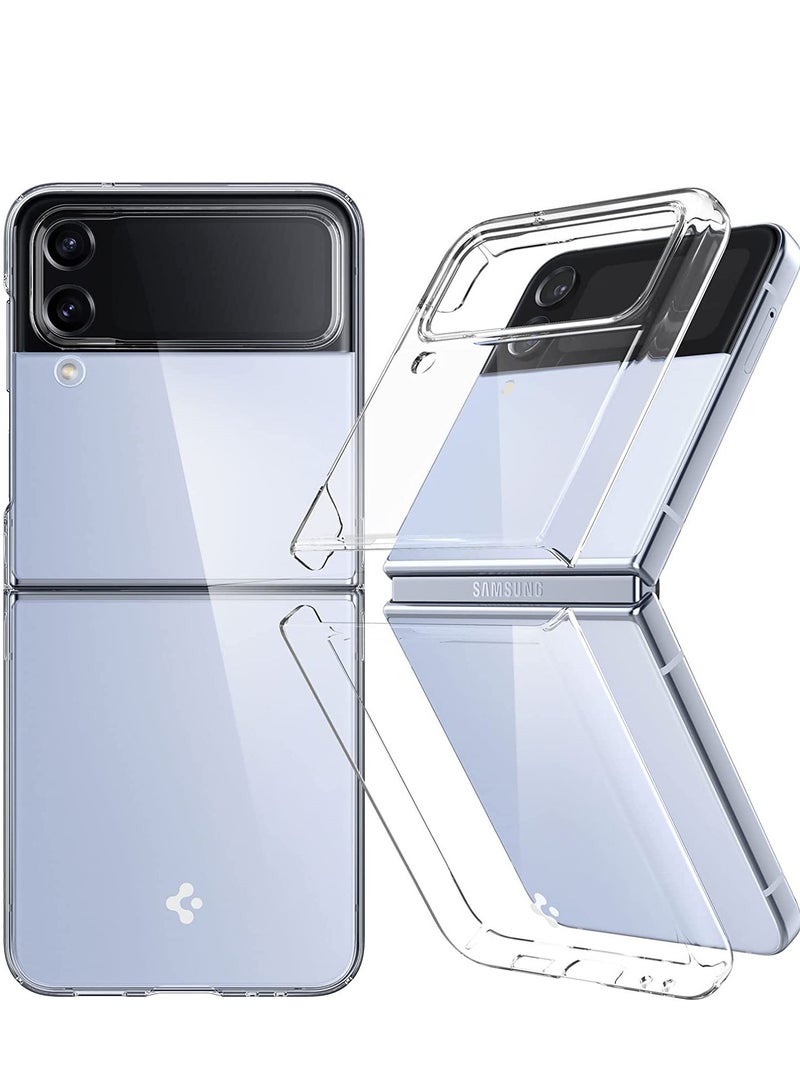 ELTRAZONE designed for Samsung Galaxy Z Flip 4 case cover (2022) - Crystal Clear - Image 1