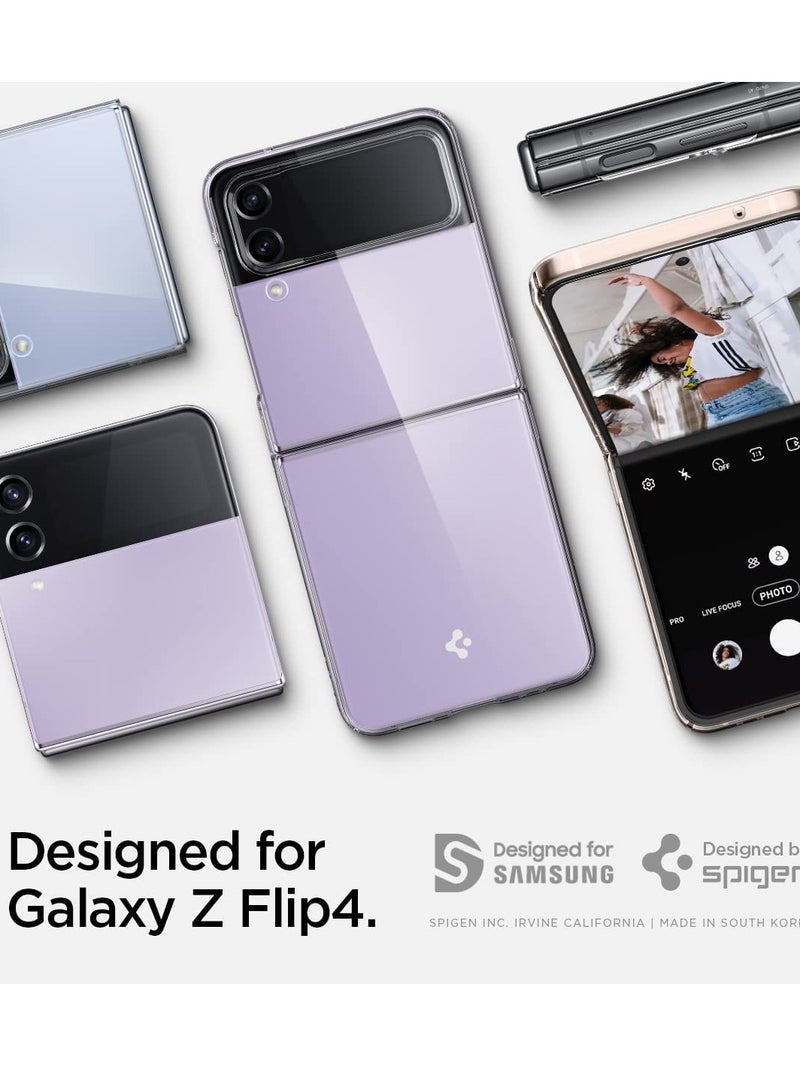 ELTRAZONE designed for Samsung Galaxy Z Flip 4 case cover (2022) - Crystal Clear - Image 5