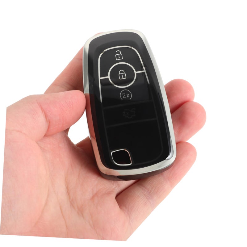 TPU Car Key Fob Cover Protector Scratch Resistant for Mondeo Edge Explorer Models - Image 4