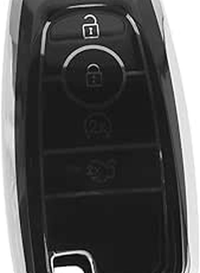 TPU Car Key Fob Cover Protector Scratch Resistant for Mondeo Edge Explorer Models - Image 1