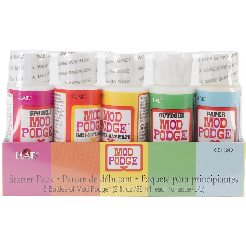 Mod Podge Mod Podge Starter Pack 5Pkg - Image 1