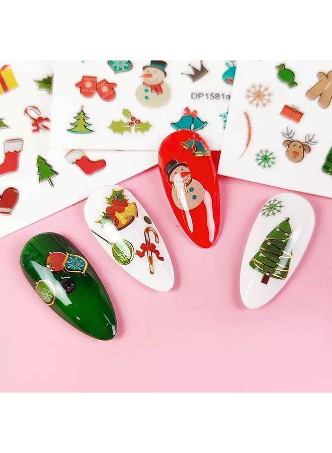 brunson ملصقات تصميم ثلاثي الأبعاد لتزيين الأظافر dp1576a - Image 4