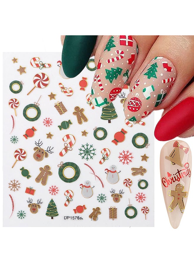 brunson ملصقات تصميم ثلاثي الأبعاد لتزيين الأظافر dp1576a - Image 3