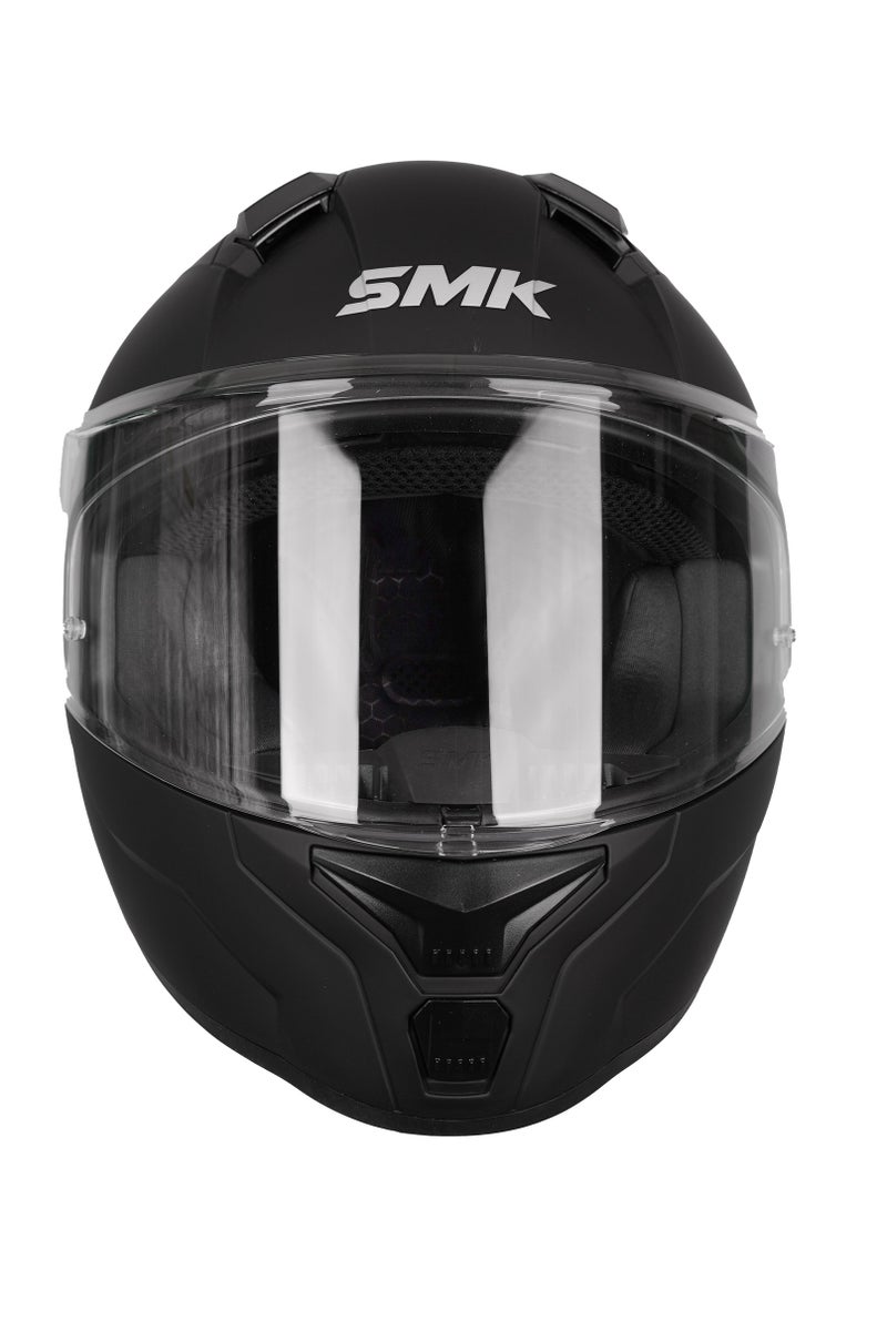 SMK SMK Bionic Adult Solid Matte Black MA200 Full Face Helmet - 70010 - Image 3
