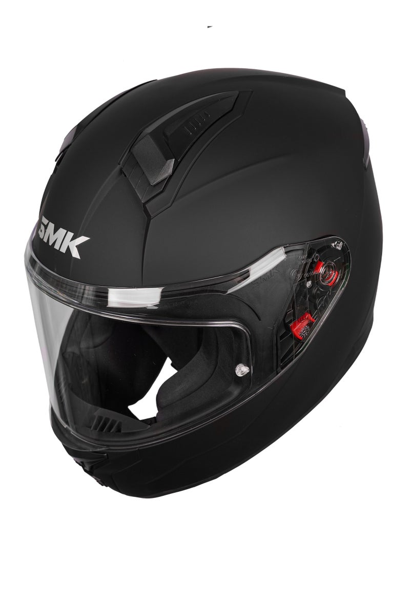SMK SMK Bionic Adult Solid Matte Black MA200 Full Face Helmet - 70010 - Image 5