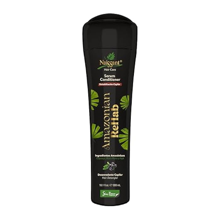 naissant Amazonian Rehab Hair Care Serum Conditioner | Enriched with Muru Muru, Cupuaçu, and Açaí | Nourishing Conditioner for Lightweight, Soft, and Damaged Hair Repair (10.1 fl oz) - Image 1