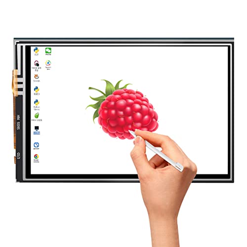 DORHEA for Raspberry Pi Display 3.5 inch TFT LCD Screen Kit, 3.5'' 480x320 Resolution TFT Touch Screen Moudle with Protective Case Touch Pen Heatsinks for Raspberry Pi 4 3 B+,Pi 3 B, Pi 2, Pi Zero - Image 3