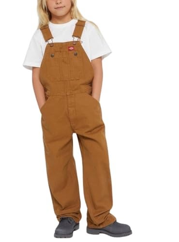 Dickies Big Boys Duck Bib Overall Brown Duck Large1416
