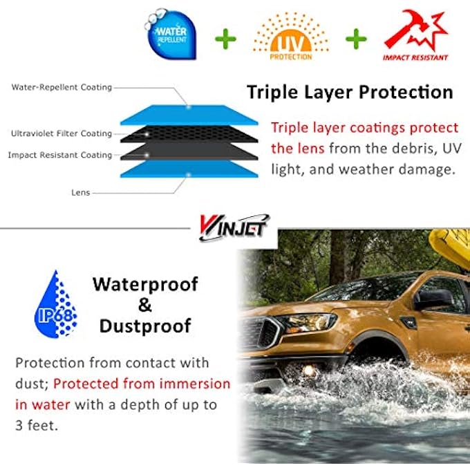 Winjet طقم أسلاك مفاتيح مصابيح الضباب للقيادة متوافق مع تويوتا يارس 2018-2019 - Image 3