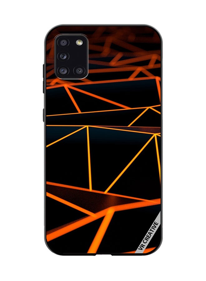 VR CREATIVE Protective Case Cover For Samsung Galaxy A31 Layer Design Multicolour - Image 1