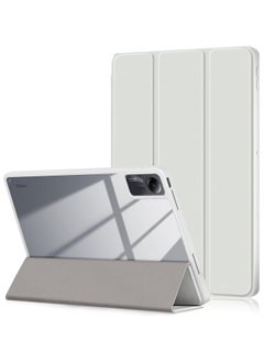 General Case for Xiaomi Redmi Pad SE 11 inch 2023,Slim Drop Protection Tri-Fold Cover with Hard Shell Transparent Back and Pen Holder Stand Smart Cover with Auto Wake/Sleep Function  - Image 1