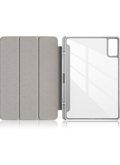 General Case for Xiaomi Redmi Pad SE 11 inch 2023,Slim Drop Protection Tri-Fold Cover with Hard Shell Transparent Back and Pen Holder Stand Smart Cover with Auto Wake/Sleep Function  - Image 2
