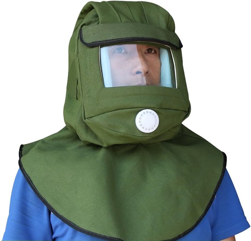 CKLT غطاء رأس للرمل، شال قماشي واقي من الغبار، قناع واقي للرمل للرسم والقطع، حماية للأعمال اليدوية - Image 2