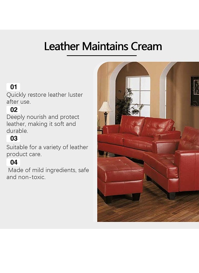 Leather Care Cream Furniture Leather Boots Coats Sofa Cleaning Care Polishing Leather Care Leather Care and Leather Conditioner