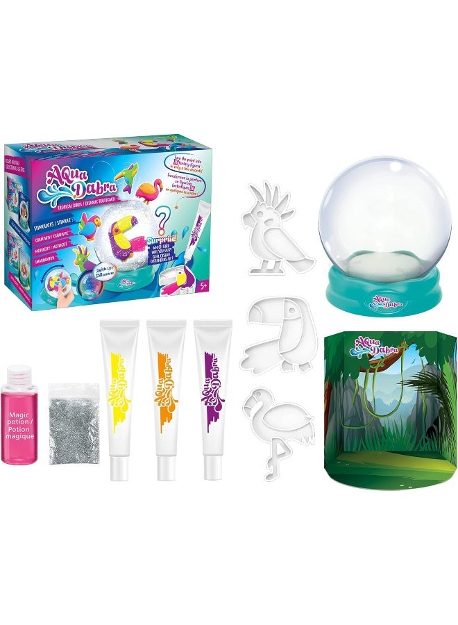 Aqua Dabra Tropical Birds Water Globe Kit - Image 2