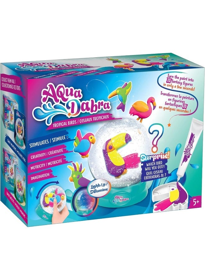 Aqua Dabra Tropical Birds Water Globe Kit - Image 1