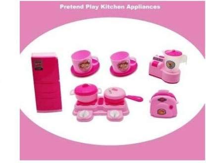 TEMSON Cookware Pretend Kitchen Play Set Toy - Image 2