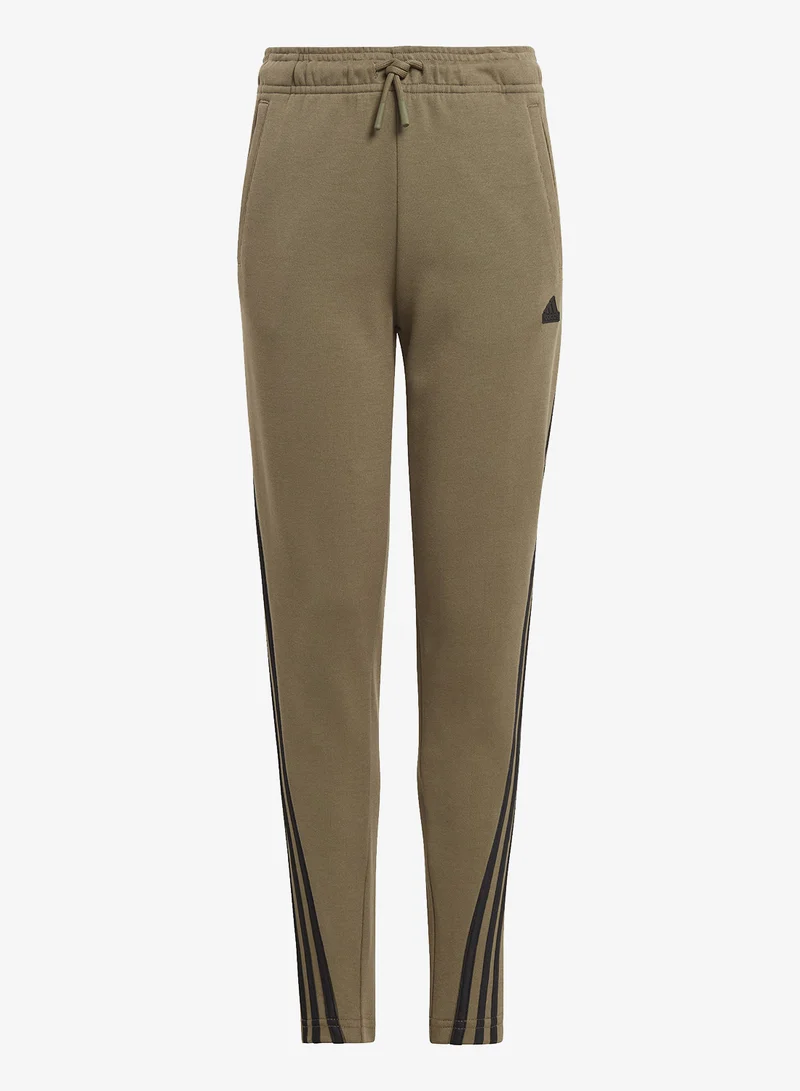 adidas بنطلون رياضي أيقونات المستقبل بثلاثة خطوط للشباب