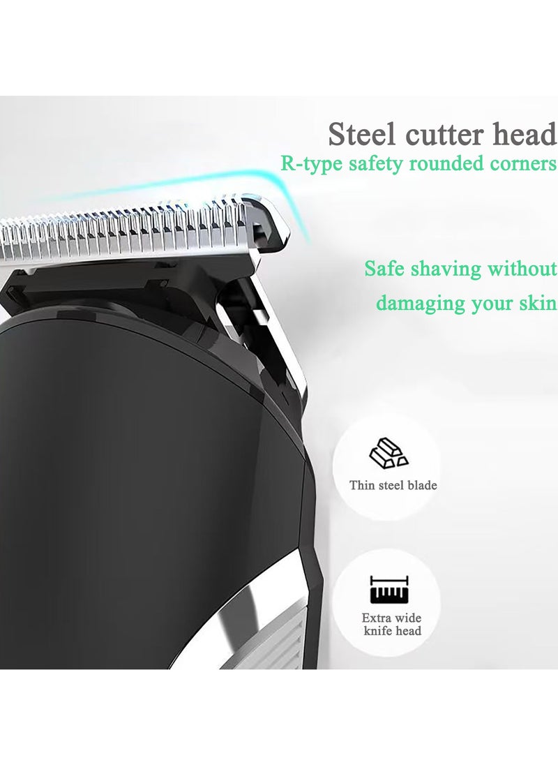 JUFU JUFU - Beard Trimmer for Men, 16 in 1 Cordless Hair Clippers Trimmers Set Waterproof Electric Razor for Nose, Body, Face and Mustache, Birthday Gifts for Men - Image 1