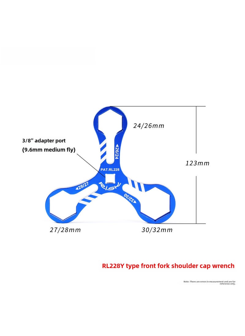 Generic 1 x 5 pcs RISK Bike Fork Cap Wrench Shock Tool for XCM/XCR/XCT/RST Y Shoulder Cover Wrench