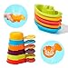 AMCHSURI Baby Bath Toys for Kids Ages 13 Mold Free Bath Toys for Toddler 24 Bathtub Sand Beach Pool Water Toys with Tub Toys for Babies 12 18 Months 11Pack - Image 3