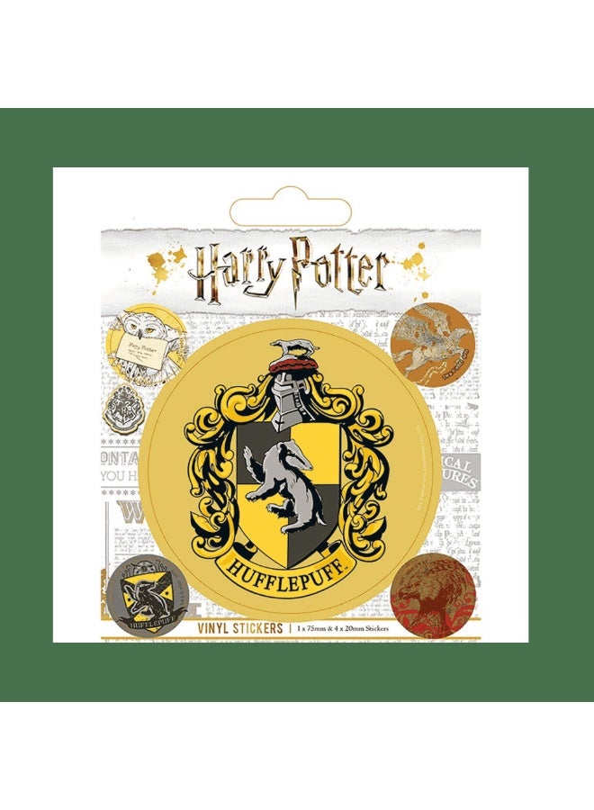 HARRY POTTER - HUFFLEPUFF (VINYL STICKER PACK) By Pyramid