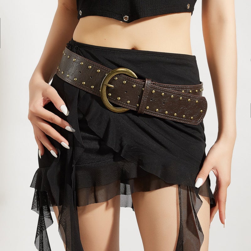 Punk Style Studded Belt - Image 1