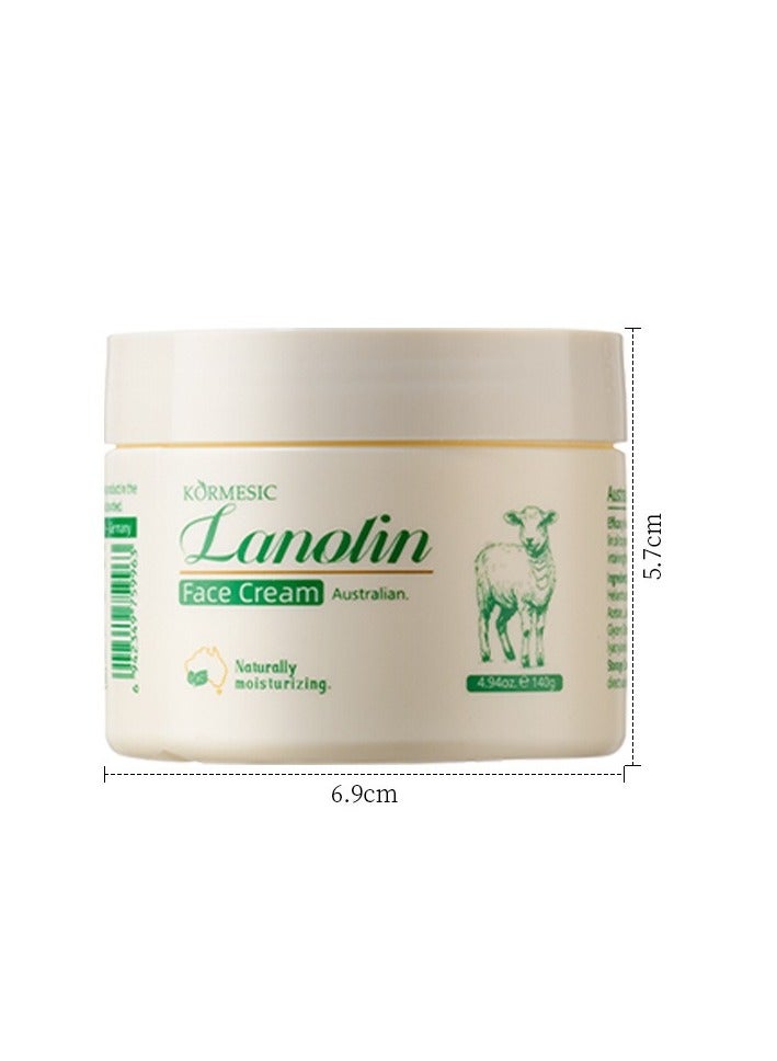 Kormesic Sheep Oil Face Cream 140g | Deep Moisturizing & Skin Repair - Image 1