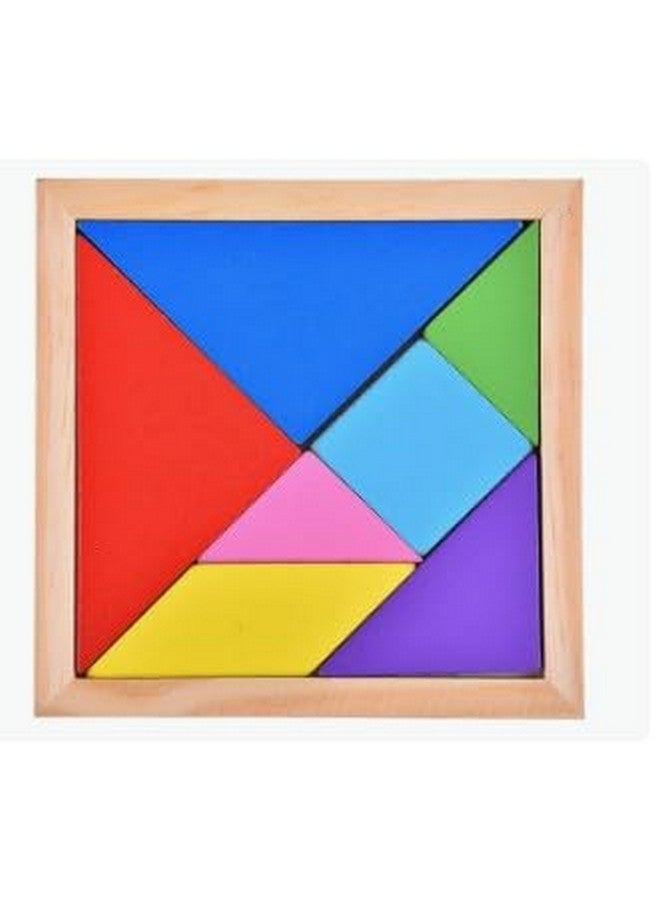 لعبة تانجرام بولز الخشبية (عبوة من قطعتين)