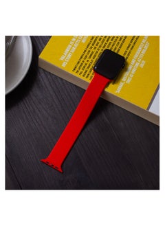 كوتيتشي حلقة مضفرة من COTEetCI W59 لساعة Apple مقاس 42/44/ملم باللون الأحمر (WH5303-RD)  - Image 3