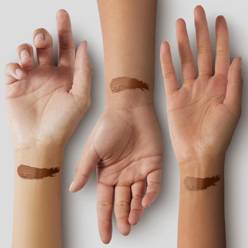 Almay Anti-Aging Foundation, Smart Shade Face Makeup with Hyaluronic Acid, Niacinamide, Vitamin C & E, Hypoallergenic-Fragrance Free, 500 Golden, 1 Fl Oz (Pack of 1) - Image 4