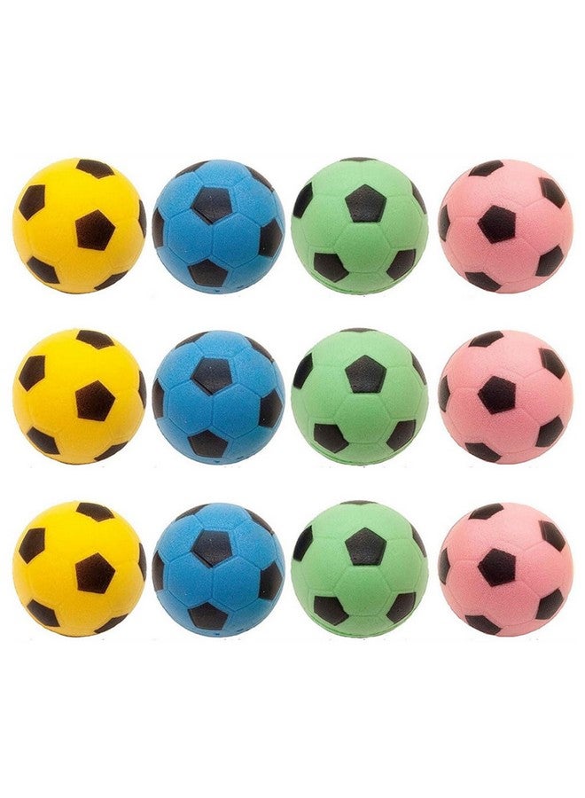 PETFAVORITES Foam Soccer Balls Cat Toys  Pack Of 12  - Image 1
