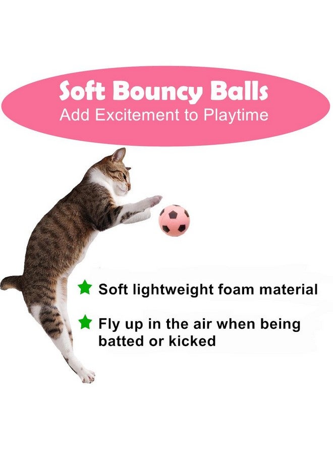 PETFAVORITES Foam Soccer Balls Cat Toys  Pack Of 12  - Image 4