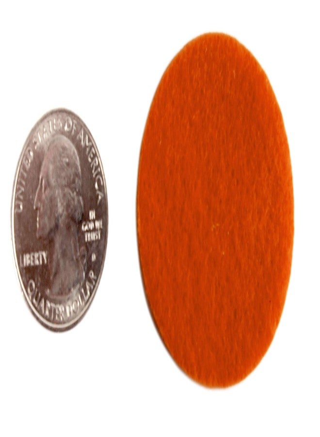 Playfully Ever After Pumpkin Orange Craft Felt Circles (1.5 Inch - 94pc) - Image 2