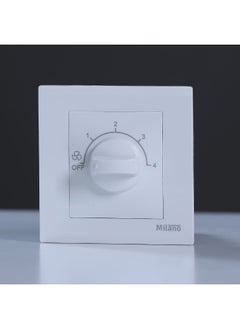 DANUBE HOME Milano 100W Step Fan Regulator Modular Fan Regulator 4-Steps Manual Control Regulator Switch For Home Mpw  - Image 3
