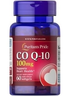 بوريتانز برايد مكمل CoQ10 بتركيز 100 مجم - 60 كبسولة 
