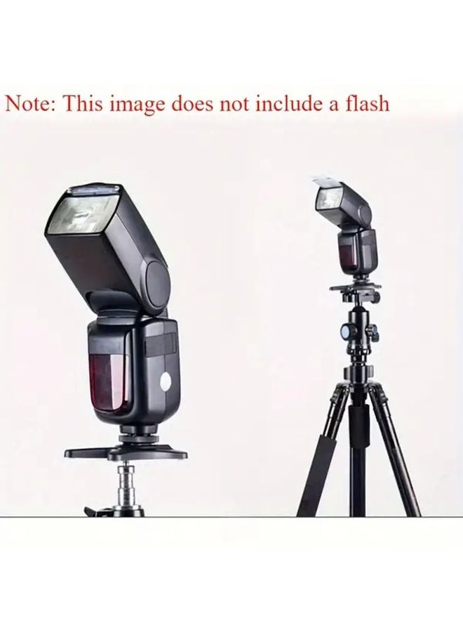 2 Pack DSLR Camera Flash Shoe Mount Bracket Battery Free For Multiple Camera Brands - Image 5