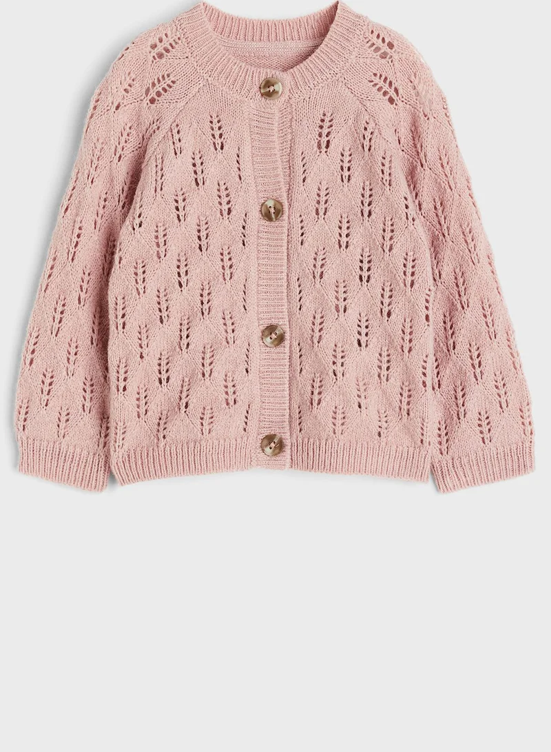 اتش اند ام Infant Pointelle-Knit Cardigan