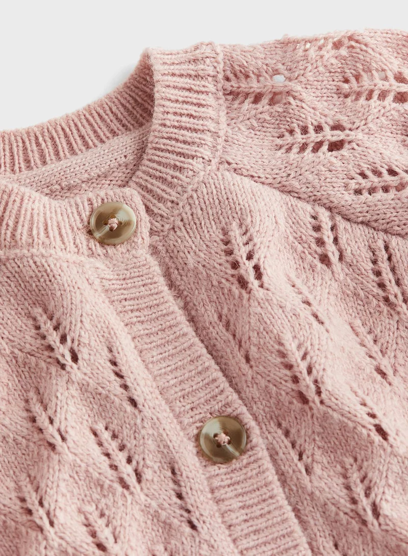 اتش اند ام Infant Pointelle-Knit Cardigan