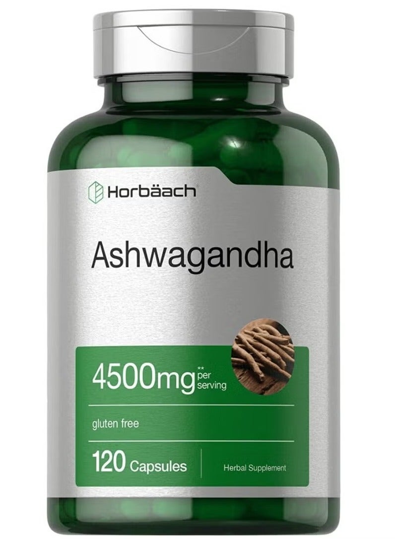 هرباخ كبسولات اشواغاندا تحتوي على 120كبسولة  خالية من الغلوتين - Image 5