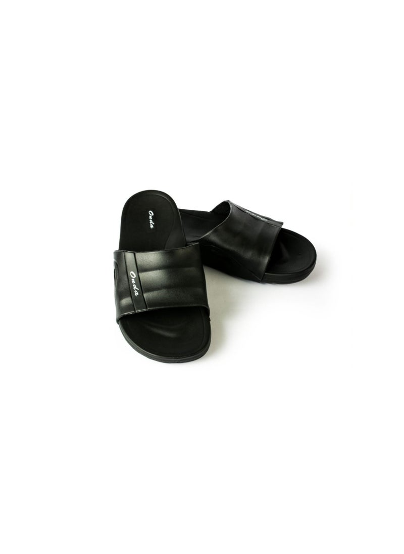 Onda - Onda Delhi Black Slide slipper for men - Image 1