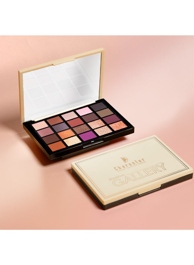 مجموعة ظلال العيون شادو جاليري 20 لونًا 1